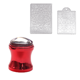 thumbnail image 1 of Sellos para decoración de uñas, plantillas para decoración de uñas, gelatina estampada de silicona transparente con raspador, suministros para decoración de uñas, herramientas de plantillas 3D para, 1 of 5
