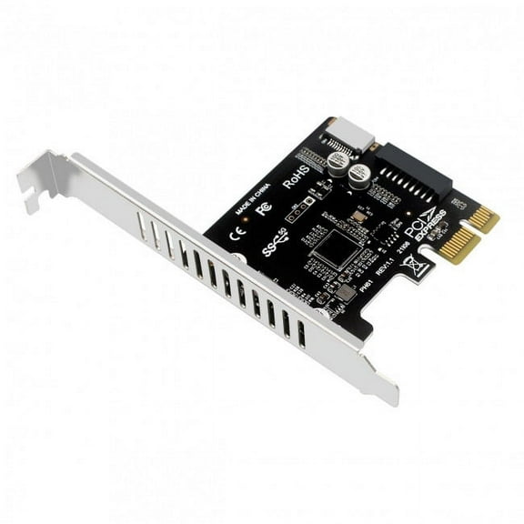 FVH 5Gbps Type-E USB 3.1 Front Panel Socket USB 2.0 to PCI-E 1X Express Card VL805 Adapter for Motherboard