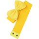thumbnail image 2 of Cinturones elásticos de 2 piezas con lazo INSPIRE CHIC para mujer, ancho de 2.4". Cinturón elegante y lindo, ajustable para la cintura en vestidos de boda, talla 24 - 32" en negro y amarillo., 2 of 6