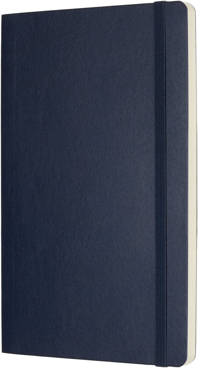 Moleskine Classic Notebook, Soft Cover, Large (5 x 8.25") Plain/Blank