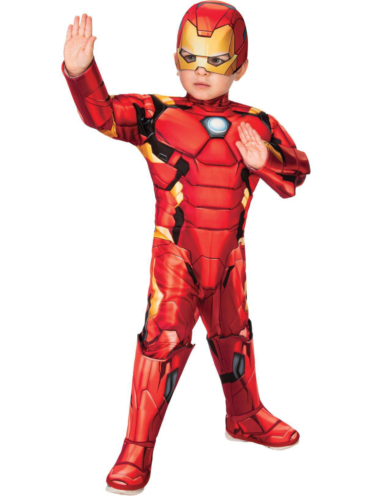 The Avengers Super Hero Adventures Iron Man Deluxe Toddler Costume ...