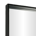 thumbnail image 4 of DecMode 39" x 79" Black Metal Window Pane Inspired Floor Mirror, 4 of 9