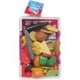 thumbnail image 2 of Kid Connection Plastic Play Food Set with Pink Basket, 100 Piece, 2 of 2