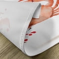 thumbnail image 4 of Ambesonne Ocean Place Mats Set of 4, Sea Animals Theme Crabs, Standard Size, Vermilion, 4 of 5
