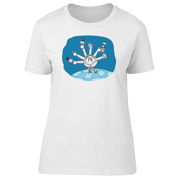 Press Coverage Interview Tee Men's -Image by Shutterstock