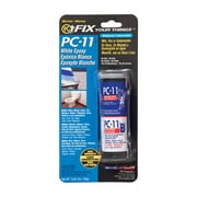 PC Products PC-11 Epoxy Adhesive Paste, Two-Part Marine Grade, 2oz in Two Jars, Off White 20111