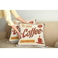 thumbnail image 3 of Ambesonne Retro Throw Pillow Cover 2 Pack, Vintage Rusty Faded Tin, 16", Cream Red Orange, 3 of 6