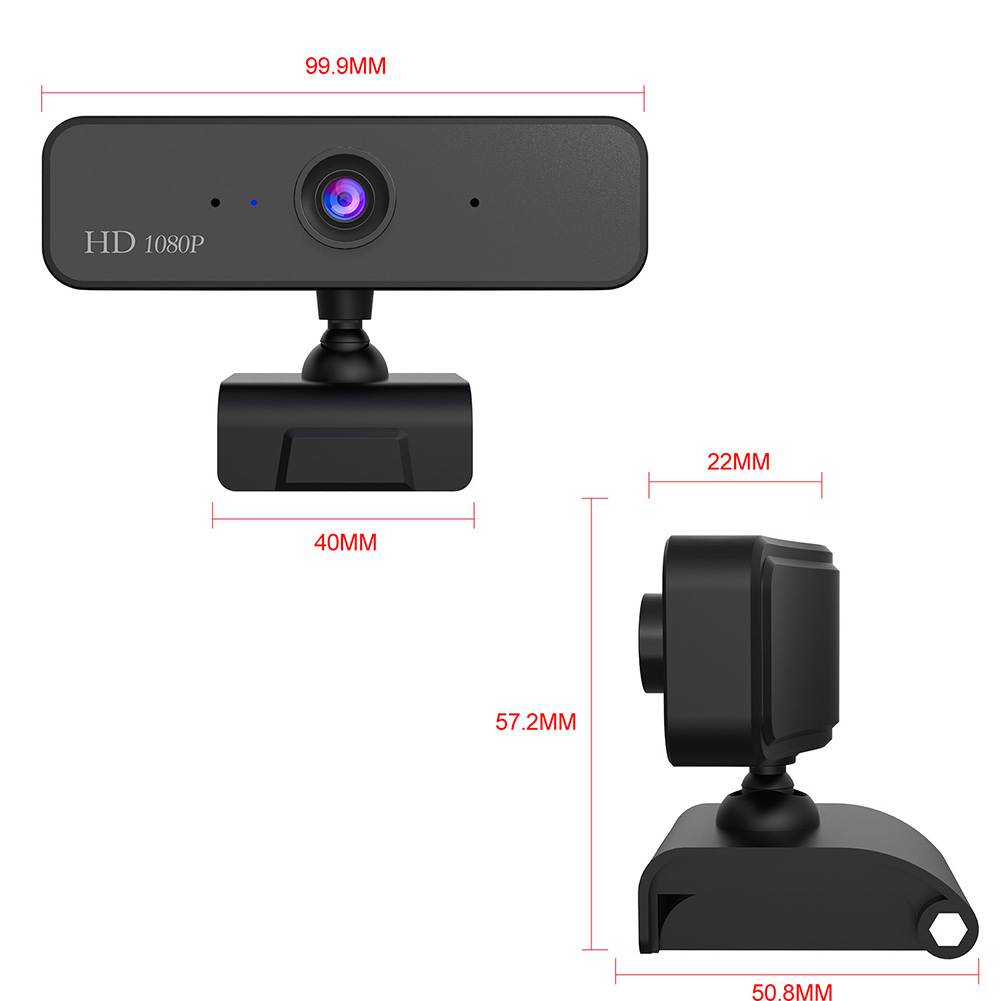 Webcam Usb Camera Digital Full Hd 1080p Web Cam With Microphone Clip On 2 0 Megapixel Pc Camera For Computer Walmart Com Walmart Com