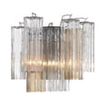thumbnail image 5 of Crystorama Addis 2 Light Polished Chrome Wall Mount - 14.5"W x 11.5"H x 9.75"D, 5 of 9