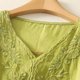 thumbnail image 4 of mfyjkho Tops Para Hacer Ejercicio Para Mujer, Blusa Bordada De Lino Sintético Para Mujer, Con Mangas 3/4 Y Cuello En V, Estilo Moderno Tops Para Hacer Ejercicio Xxl, 4 of 8