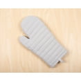 thumbnail image 1 of Mainstays Oven Mitt, Gray, 7” x 12.5”, 100% Cotton Shell 100% Polyester Fill, 1 of 6