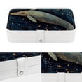 thumbnail image 4 of Whale Portable PU Leather Jewelry Display Necklace Organizer Earring Holder with Removable Compartment, 4 of 6