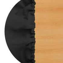 Taotanxi Covers & All Round Table Top Cover, 12 Oz Waterproof UV & Weather Resistant Patio Table Cover, Outdoor Table Cover for Patio Outdoor Furniture & Coffee Table (30" Dia x 4" H Inches, Black)