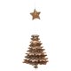 thumbnail image 1 of Adorno de copo de nieve en 3D para colgar en madera con cuerda ajustable para el hogar en Navidad, 1 of 1
