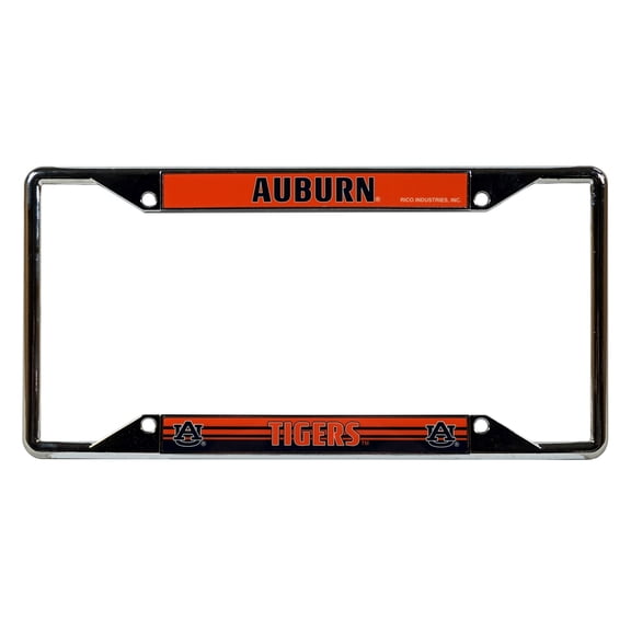 Auburn-Tiger's Chrome EZ View License Plate Frame