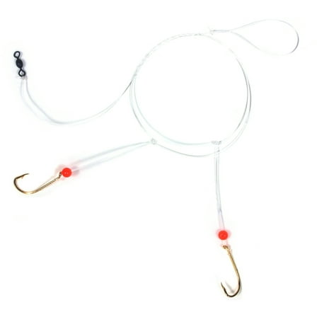 Sea Striker N8465-20G Sea Bass Hi-Lo Rig, 2 - # 2/0 Gold Bait