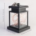 thumbnail image 3 of WREESH Outdoor Camping Hanging String Light Lantern LED Solar Decorative Lantern, 3 of 9