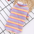 thumbnail image 5 of Walbest Cat Sweaters Puppy Clothes for Small Dogs Winter Cat Clothes Pet Rainbow Pug Outfits Knit Chilly Cable Sweater Pullover Dogs Cats Sweater, 5 of 7