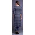 thumbnail image 4 of Bimba Straight Kurtis For Women Long Kurti Dress Printed 3/4 Sleeve Indian Top, 4 of 6