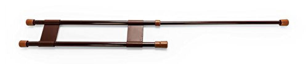 Camco Pull-Up Double RV Refrigerator Bar, Extends 16″ to 28″, Spring Loaded