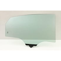 Passenger Right Side Rear Window Glass Compatible with Hyundai Sonata 4-Door Sedan 2015-2019 Models (Not For Sonata Hybrid)