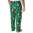 thumbnail image 2 of Elf The Movie Mens' Buddy OMG! Santa I Know Him! Allover Print Christmas Holiday Pajama Pants for Adults, 2 of 6