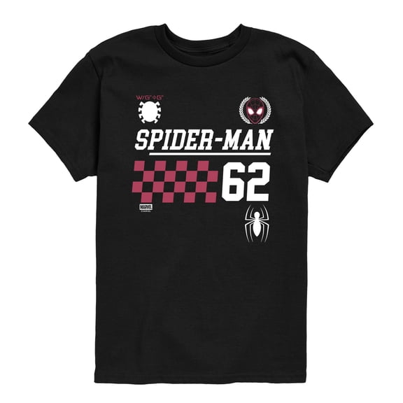 Spider-Man - Spidey Collegiate - Youth Boys Short Sleeve Graphic T-Shirt