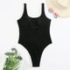 thumbnail image 5 of WILLBEST Trajes de Baño de Natación Para Mujer Trajes de Baño de Cintura Alta Para Mujer Traje de Baño Cruzado Con Lazo En La Espalda Traje de Baño Monokini Traje de Baño de 1 Pieza, 5 of 5