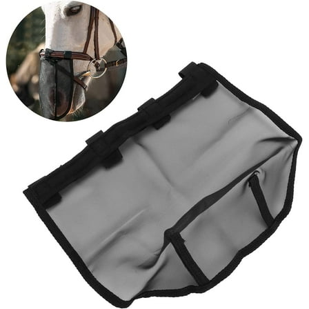 ShadeMart Horse Fly Mask with Nose Cover - Breathable Mesh Face Protection for Sun and Insects