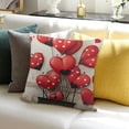 thumbnail image 3 of BANET H Valentines , Red, Quote Cute Throw Covers for Bed Living Room Sofa Couch Decorative Decor Gift 18x18in, 3 of 5