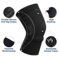 thumbnail image 3 of AVIDDA Knee Support 2Pack, Knee Brace with Upgraded Patella Gel Pad, Medical Grade Non-slip Compression Knee Sleeve for Running, Sports, Gym, Joint Pain Relief, Arthritis, ACL, Injury Recovery, 3 of 9