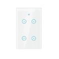 thumbnail image 1 of Interruptor Luz Pared Inteligente Wifi 4 Vías Blanco, 1 of 3