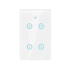 thumbnail image 1 of Interruptor Luz Pared Inteligente Wifi 4 Vías Blanco, 1 of 3