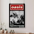 thumbnail image 5 of OASIS Cigarettes and Alcohol Promo Poster Print Size 24''x36'' -Kiloa, 5 of 5