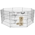thumbnail image 2 of Precision Pet 1235-UXP42-BK 42 Inch High Black Ultimate Exercise Pen with Door, 2 of 4