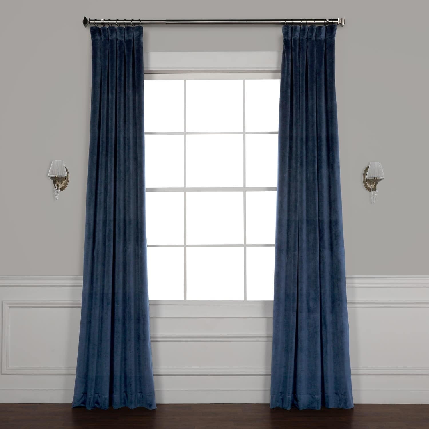 Exclusive Fabrics Heritage Plush Velvet Curtain