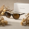 thumbnail image 4 of High-Definition Polarized Fashion Glasses-VU400 Protection for A And B Rays. for Women, Lightweight, Comfortable, Foldable And Protable., 4 of 20