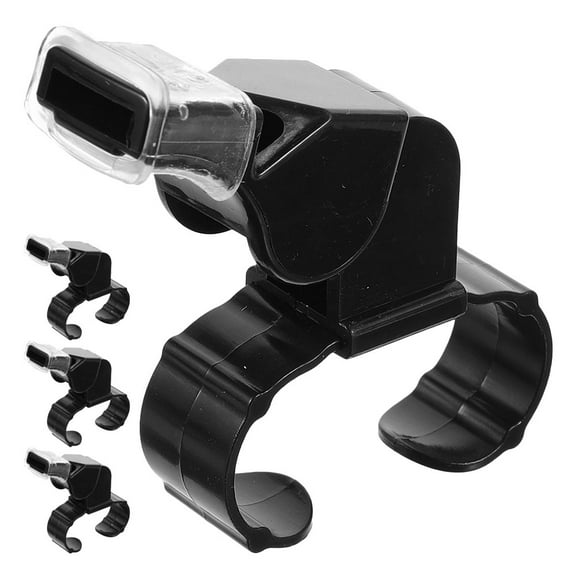 unbranded 4pcs Portable Dual Sound Whistle Finger Whistles For Coaches And Referees Sports Basketball Football Volleyball Loud And Reliable