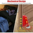 thumbnail image 2 of shiyou-Door Stoppers Security, Door Jammer Door Stopper, Portable Door Lock for Travel Anti Theft Door Blocker, for Home Security and Personal Protection (Without Alarm Device), 2 of 4