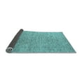 thumbnail image 2 of Ahgly Company Indoor Rectangle Abstract Light Blue Contemporary Area Rugs, 8' x 10', 2 of 4