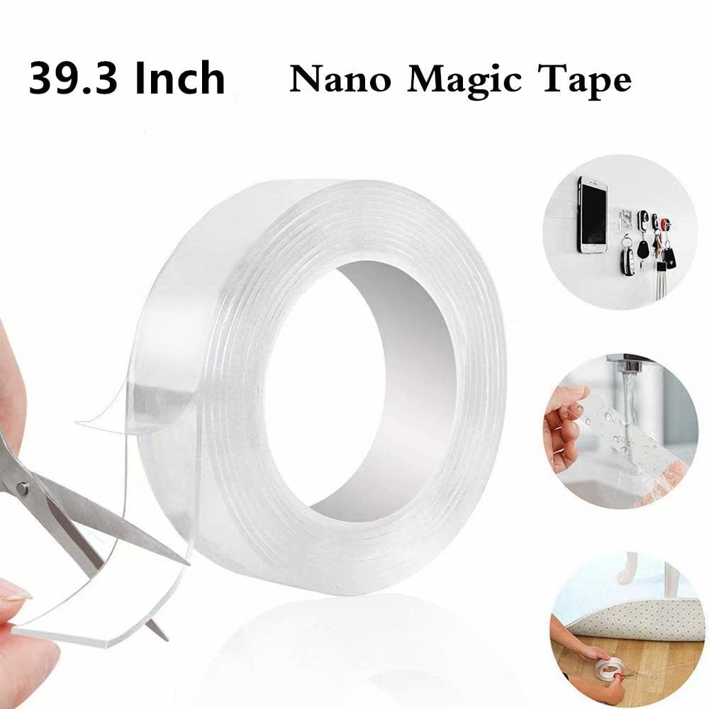 double sided tape to hold mirror