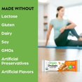 thumbnail image 5 of Organic Vegan Protein Bars, Peanut Butter Chocolate Chunk - 10g Plant Based Protein, Low Calorie Healthy Snacks, No Lactose or Soy Ingredients, Gluten Free, Non-GMO - 1.41 Oz (Pack of 12), 5 of 5