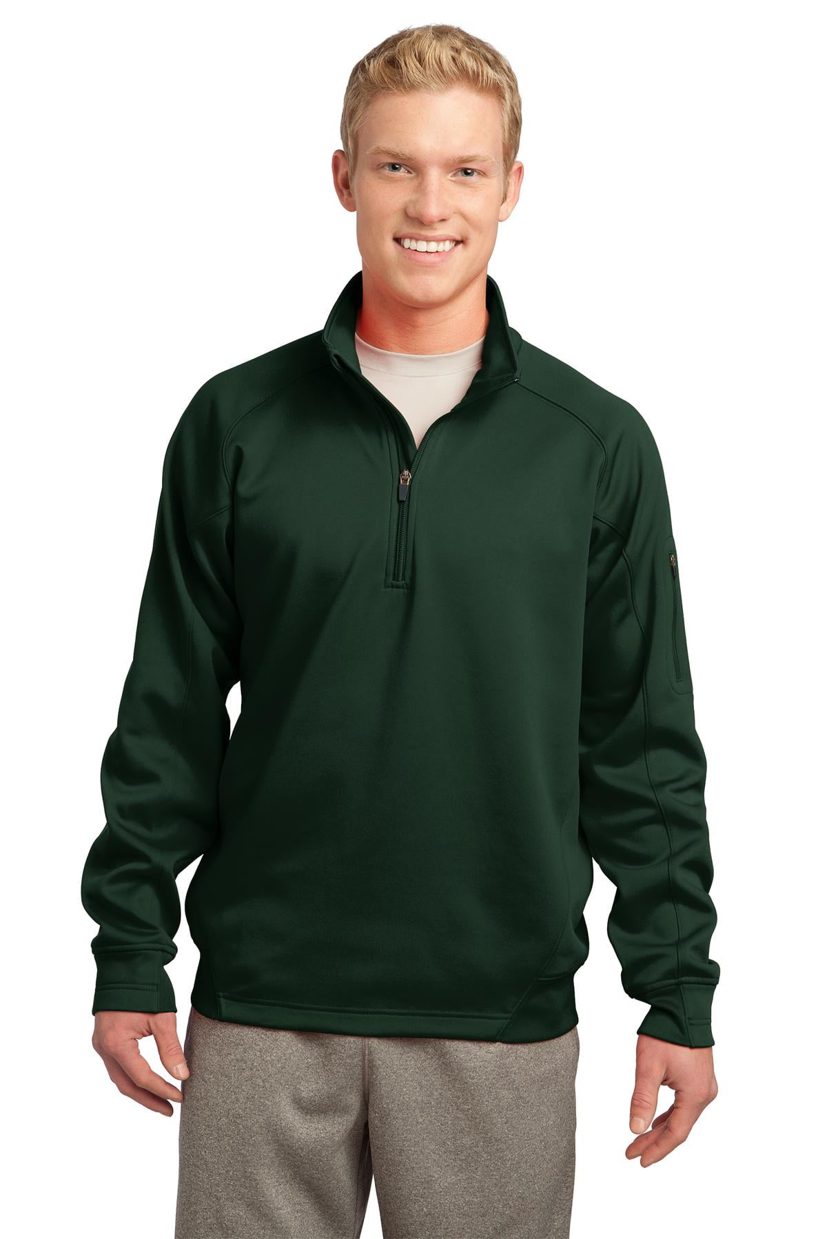 Tri-Mountain MenÃ¢â‚¬â„¢s Comfort 1 4 Zip Pullover Shirt - Walmart.com