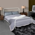 thumbnail image 5 of Homycasa Gobert 58.7" Contemporary Metal Full Size Bed Frame Platform in White, 5 of 11