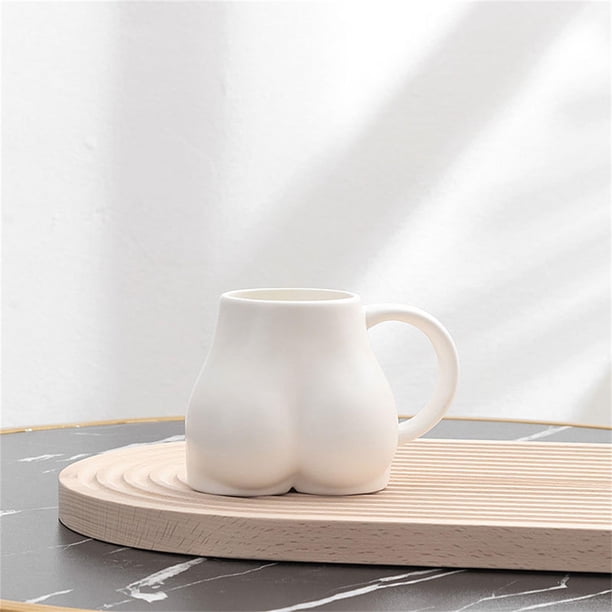 Xihbxyly Ofertas diarias Taza con forma de cuerpo divertido, diseño artístico, Taza para desayuno, café, leche