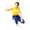 Yellow, variant on Resin 1/64 Painted People Figures, Table Decoration Diorama Figurines Miniature Selfie Doll, Role Play Figures Tiny People , Yellow, People Height: 1.5cm