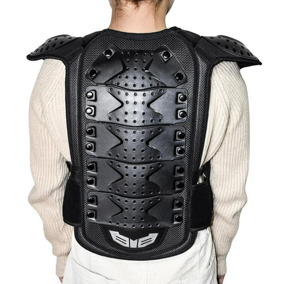 Chaleco protector para Equipo de protección para Cuerpo vertebral Espalda para múltiples L Cola Chaleco protector de cuerpo de motocross