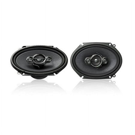 Pioneer TS-A6886R 6" x 8" 4-Way Car Speakers with Mica Matrix Cones (Pair)