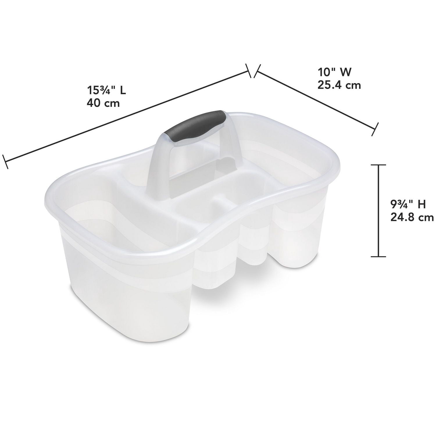 Sterilite Caddie pour la Douche- Gris