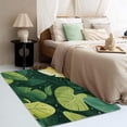 thumbnail image 3 of Tropical Leaf Rug 4x7 Area Rugs for Bedroom Living Room, Green Botanical Area Rug, Jungle Carpet Machine Washable Non-Slip Rug, Soft Low Pile Area Rug, Indoor Decorative Rugs G&n27, 3 of 6